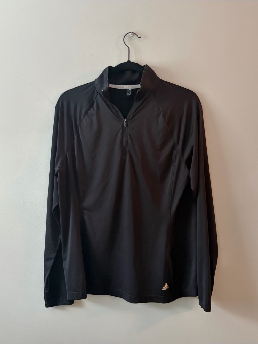 adidas Black Golf Zip Jacket Size Large